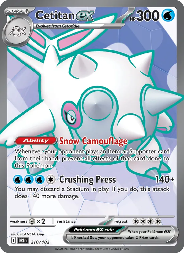 Cetitan ex Destined Rivals 210/182