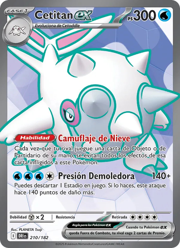Cetitan ex Rivales Predestinados 210/182