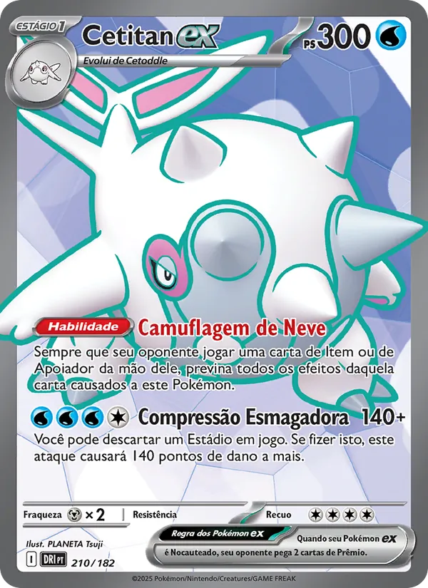 Cetitan ex Rivais Predestinados 210/182