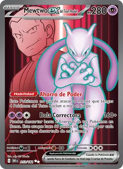 Mewtwo ex del Team Rocket