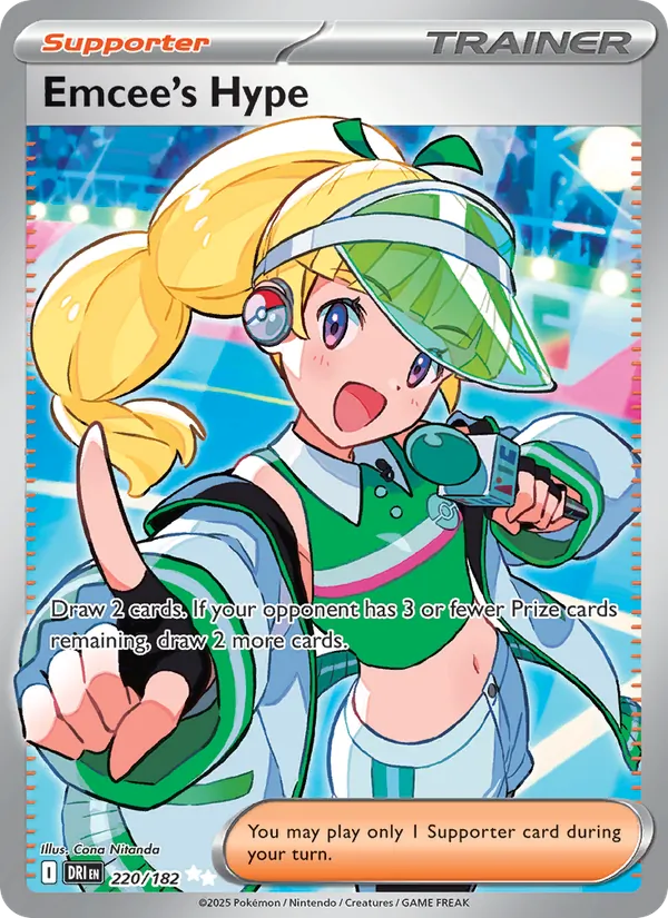 Emcee's Hype Destined Rivals 220/182