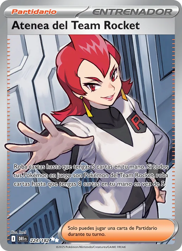 Atenea del Team Rocket Rivales Predestinados 224/182