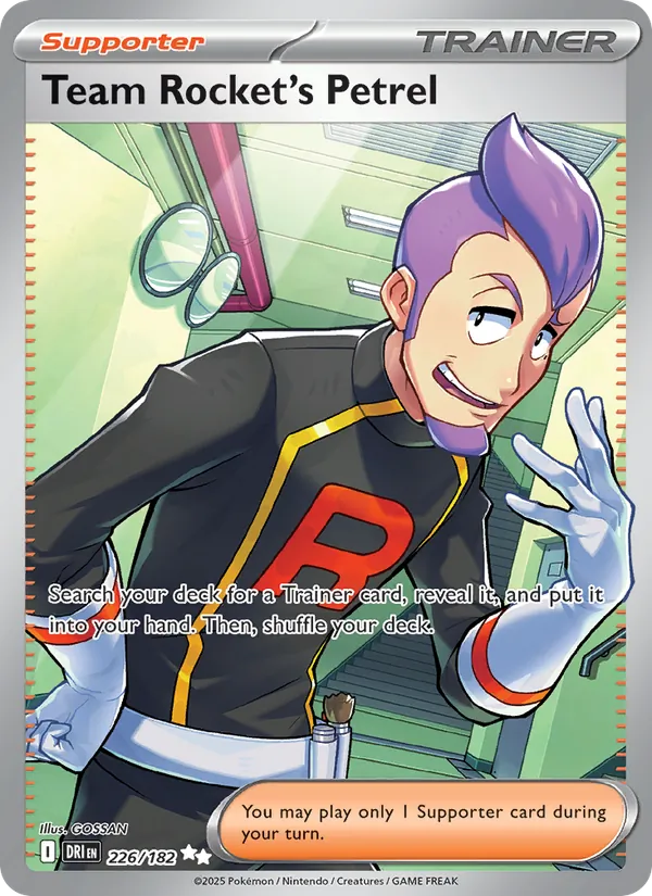 Team Rocket's Petrel Destined Rivals 226/182