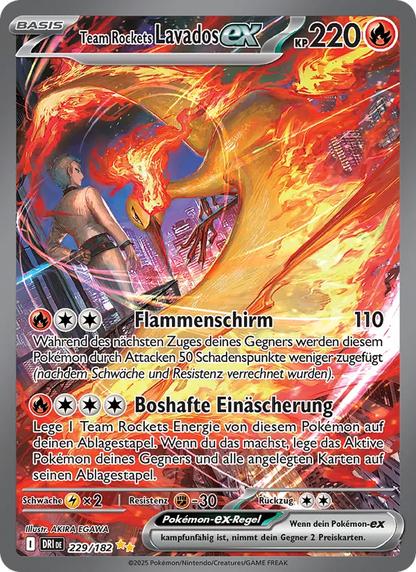 Team Rockets Lavados-ex Ewige Rivalen 229/182
