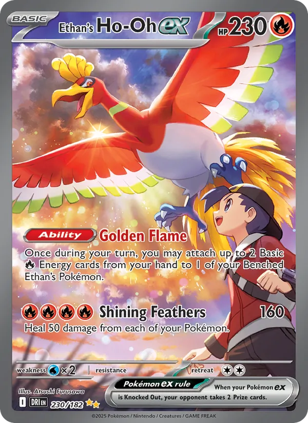 Ethan's Ho-Oh ex Destined Rivals 230/182