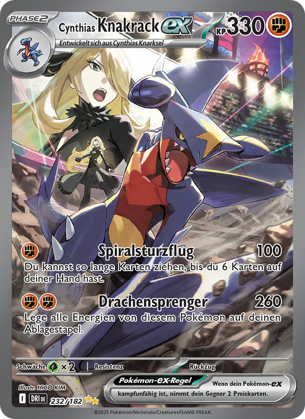 Cynthias Knakrack-ex Ewige Rivalen 232/182