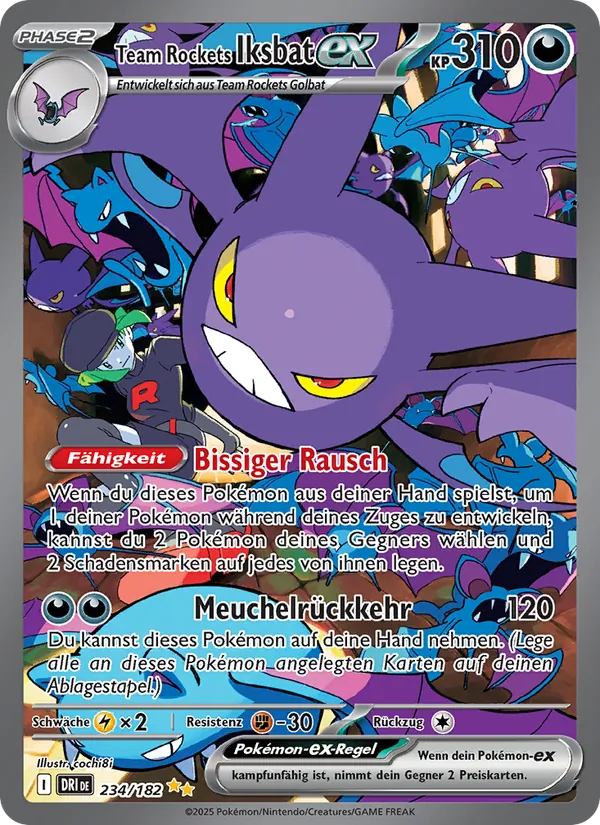 Team Rockets Iksbat-ex Ewige Rivalen 234/182