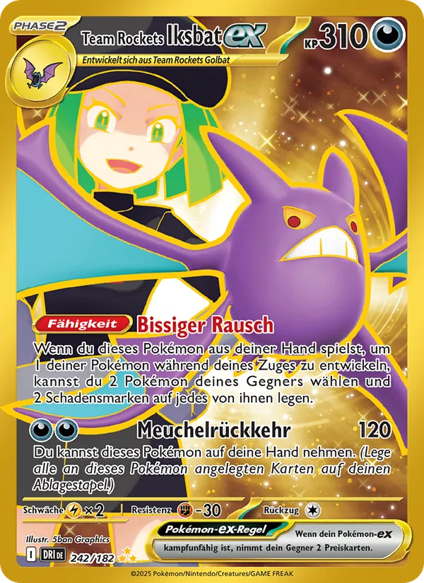 Team Rockets Iksbat-ex Ewige Rivalen 242/182