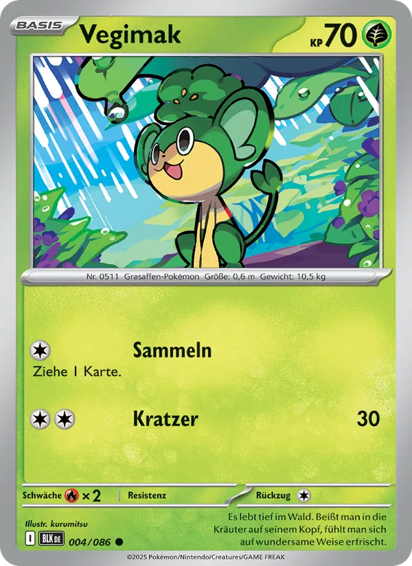 Vegimak Schwarze Blitze 004/86