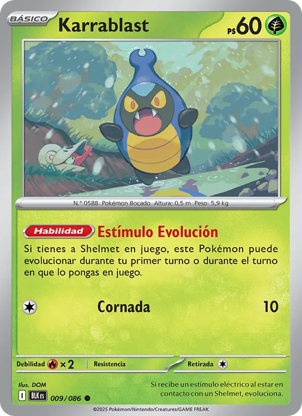Karrablast Fulgor Negro 009/86