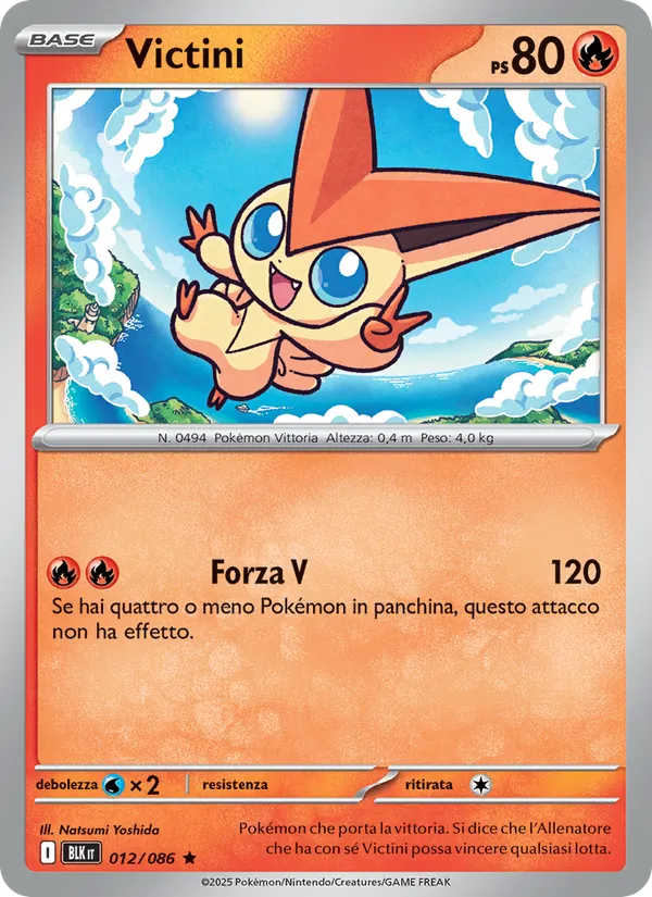 Victini Luce Nera 012/86