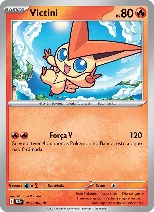 Victini Raio Preto 012/86