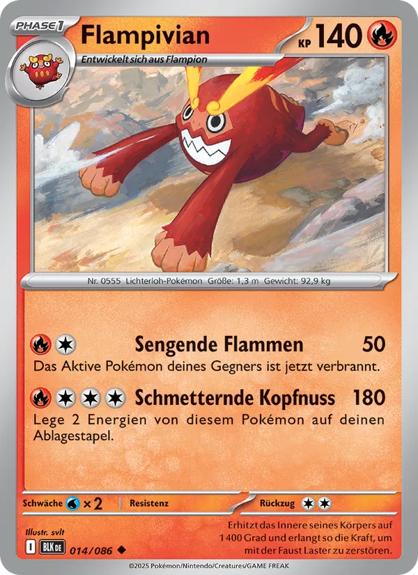 Flampivian Schwarze Blitze 014/86