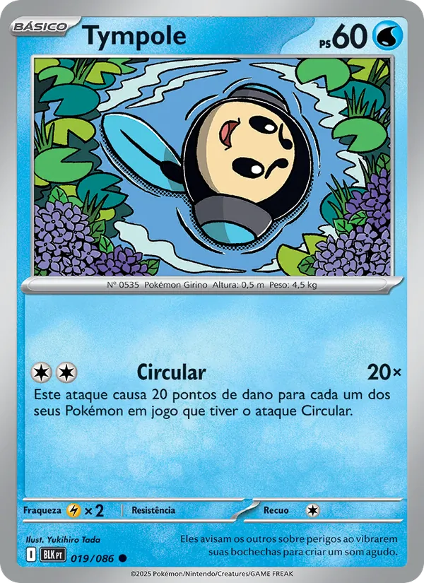 Tympole Raio Preto 019/86