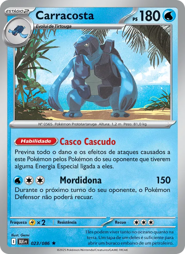Carracosta Raio Preto 023/86