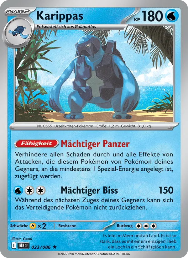 Karippas Schwarze Blitze 023/86