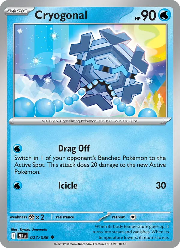 Cryogonal Black Bolt 027/86