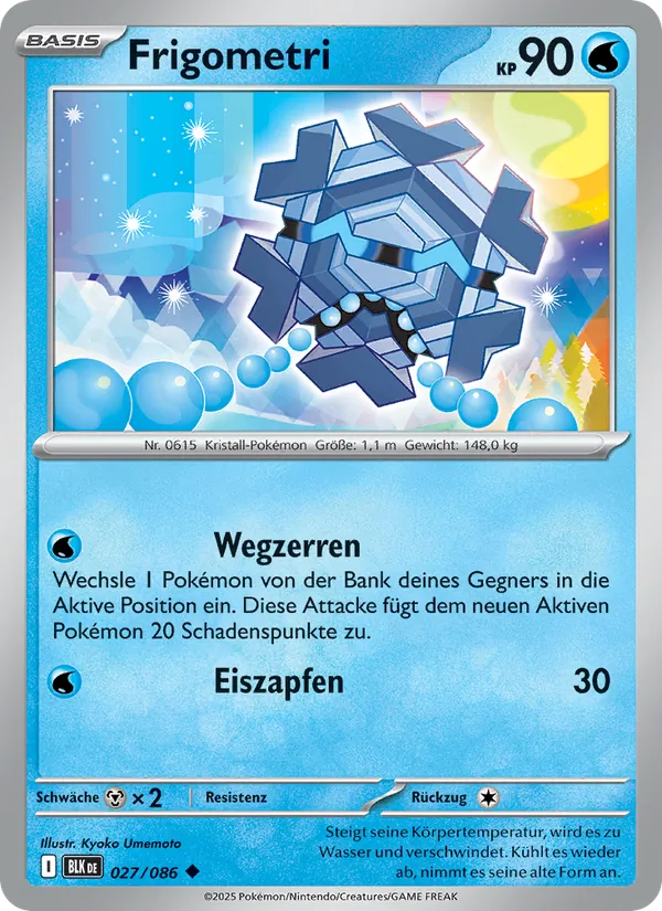 Frigometri Schwarze Blitze 027/86
