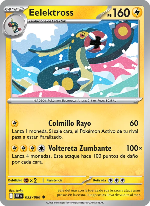 Eelektross Fulgor Negro 032/86