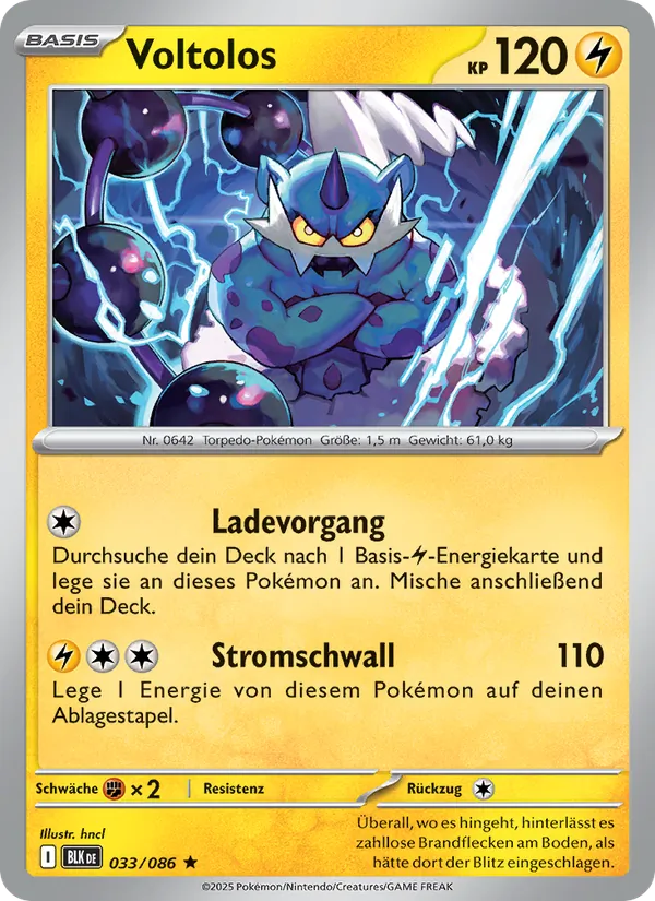 Voltolos Schwarze Blitze 033/86