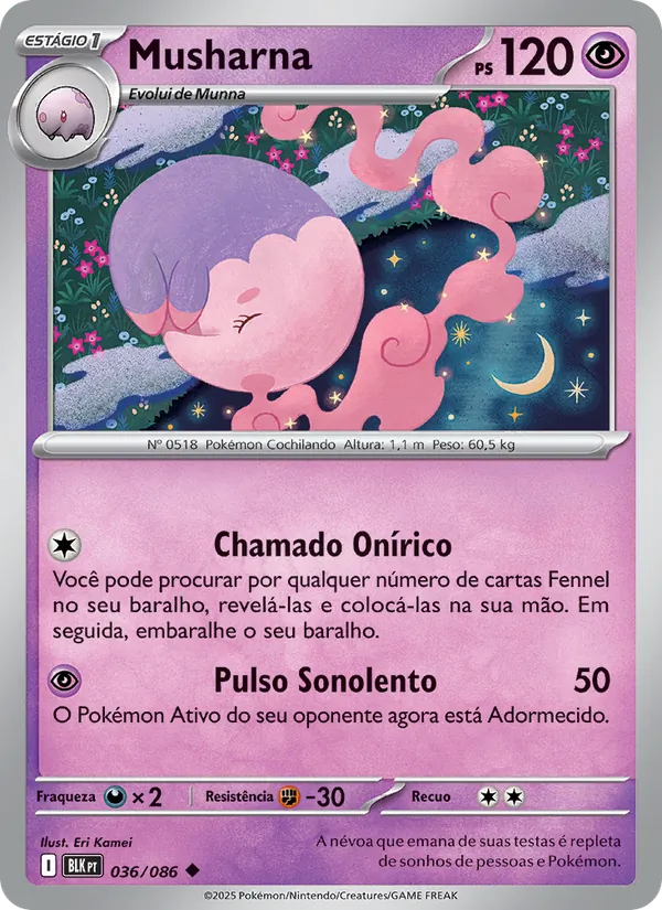 Musharna Raio Preto 036/86