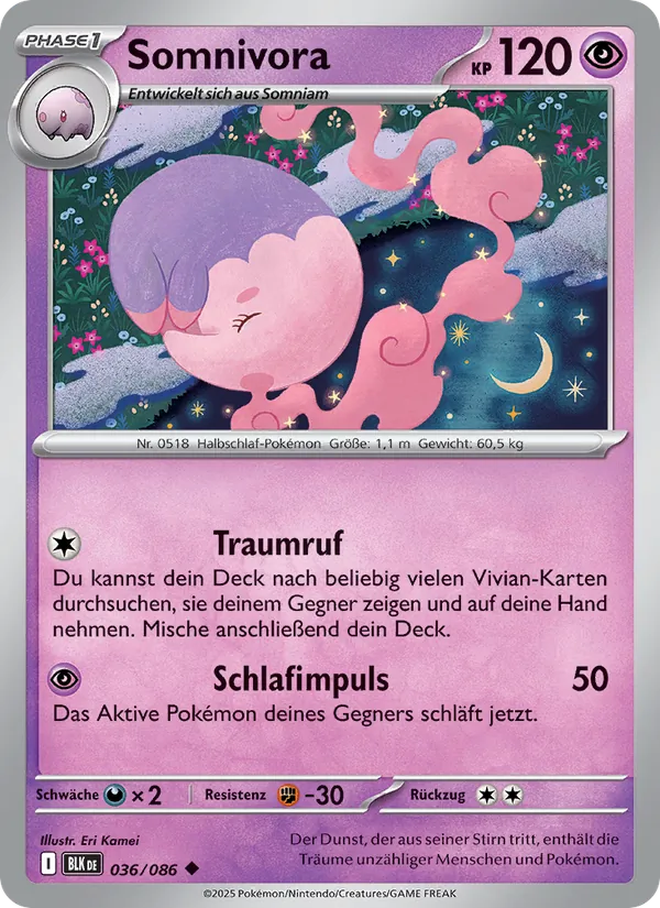 Somnivora Schwarze Blitze 036/86