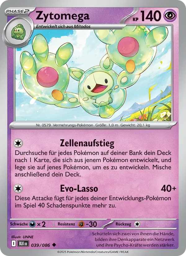 Zytomega Schwarze Blitze 039/86