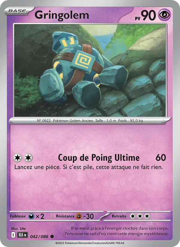 Gringolem Foudre Noire 042/86