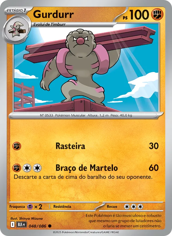 Gurdurr Raio Preto 048/86