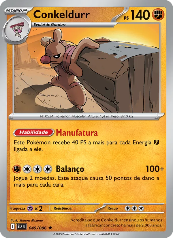 Conkeldurr Raio Preto 049/86