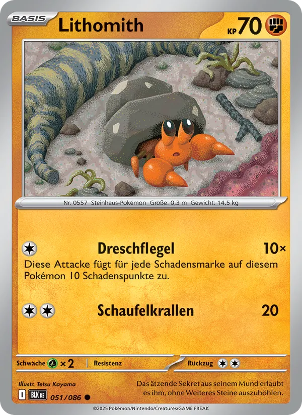 Lithomith Schwarze Blitze 051/86