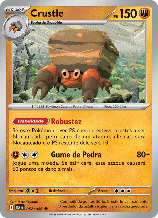 Crustle Raio Preto 052/86