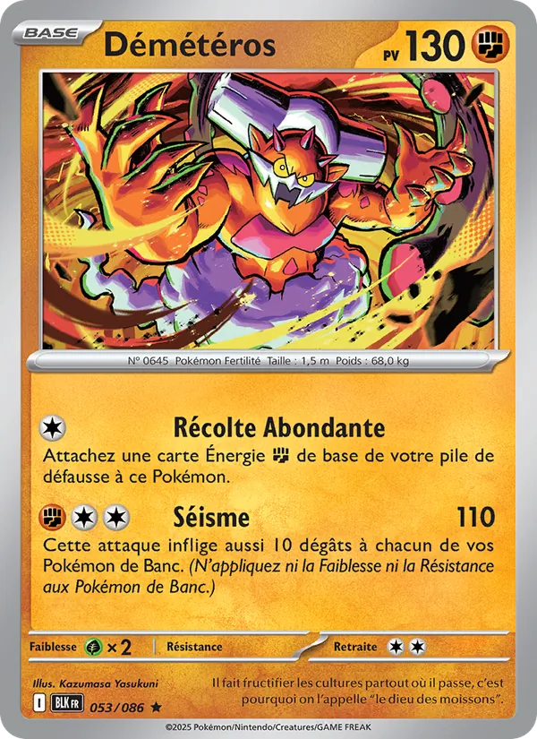 Démétéros Foudre Noire 053/86