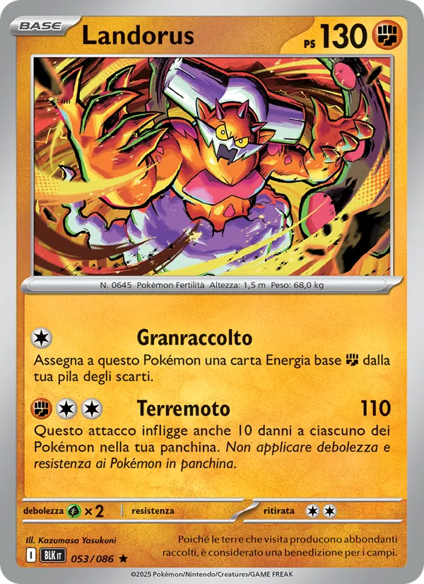 Landorus Luce Nera 053/86
