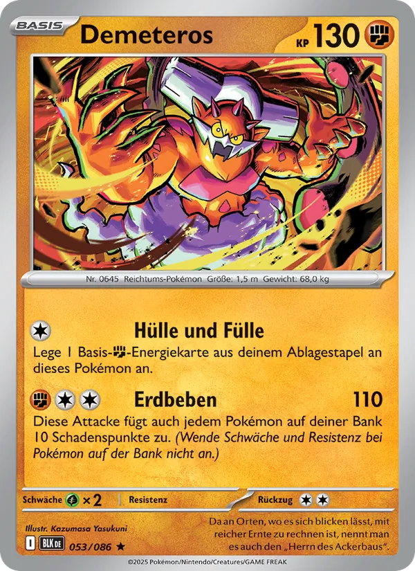 Demeteros Schwarze Blitze 053/86