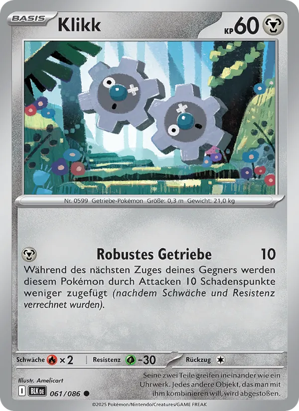 Klikk Schwarze Blitze 061/86