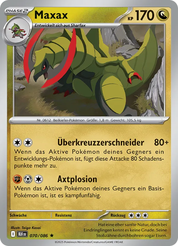 Maxax Schwarze Blitze 070/86