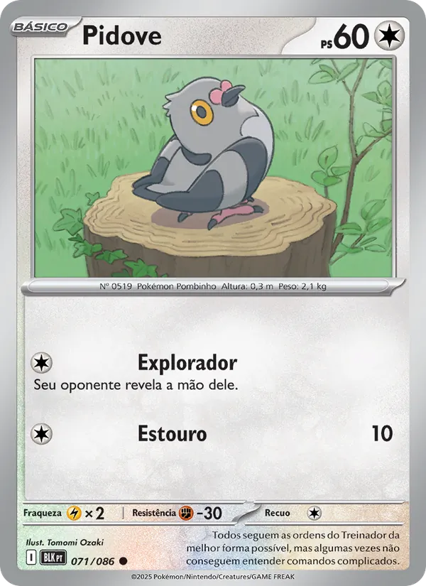 Pidove Raio Preto 071/86