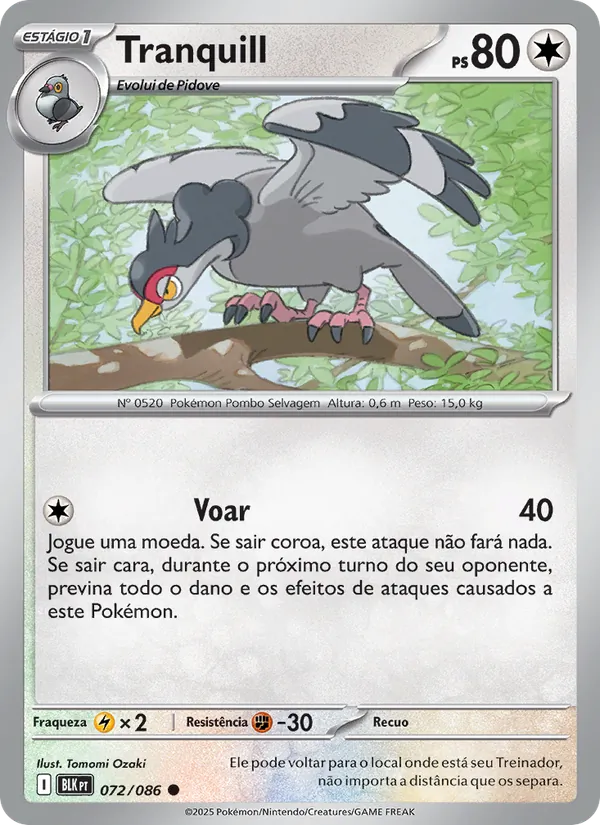 Tranquill Raio Preto 072/86