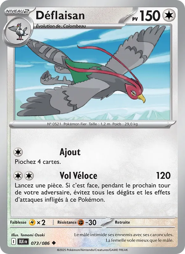 Déflaisan Foudre Noire 073/86