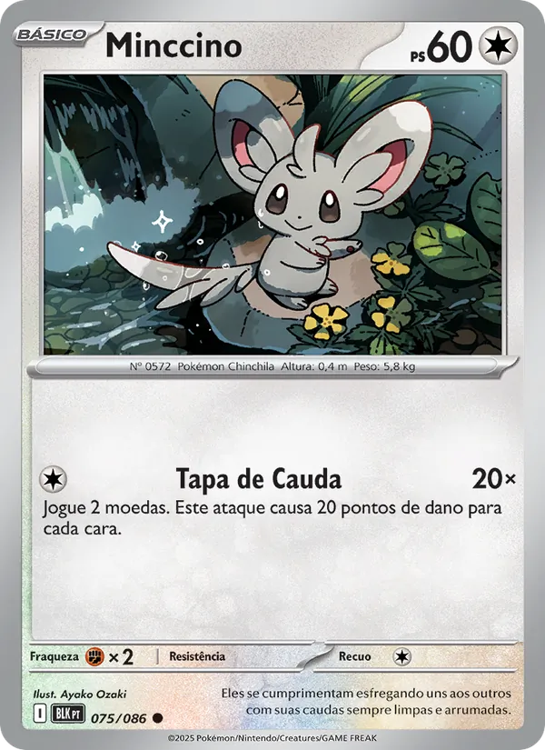 Minccino Raio Preto 075/86