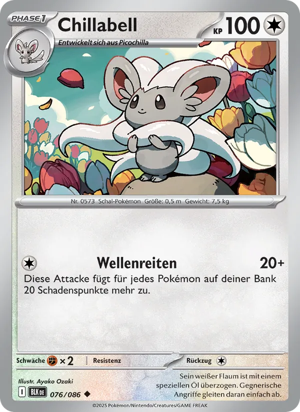 Chillabell Schwarze Blitze 076/86