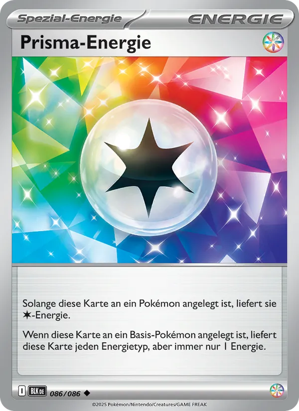 Prisma-Energie Schwarze Blitze 086/86