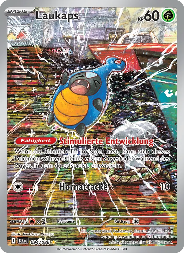 Laukaps Schwarze Blitze 094/86