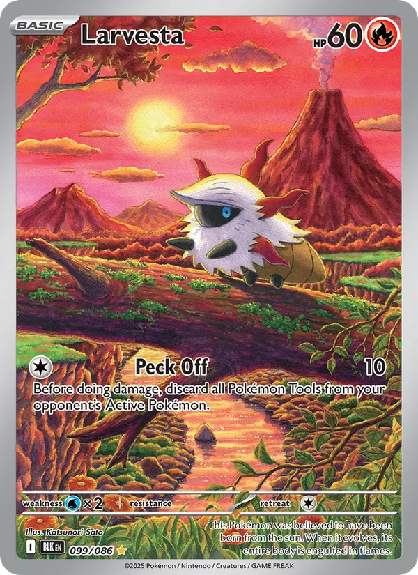 Larvesta Black Bolt 099/86