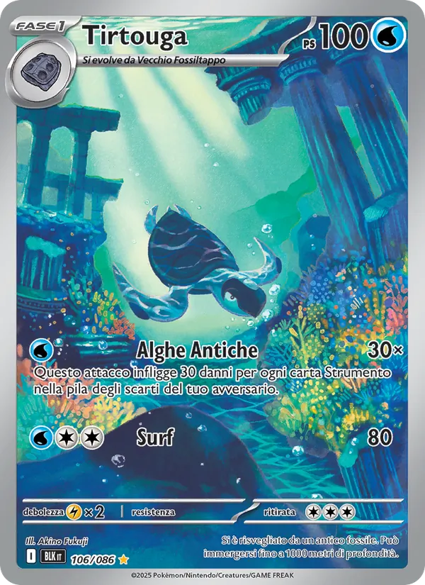 Tirtouga Luce Nera 106/86