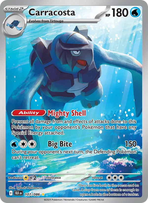 Carracosta Black Bolt 107/86
