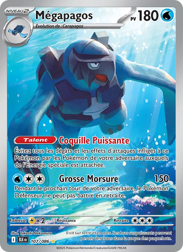 Mégapagos Foudre Noire 107/86