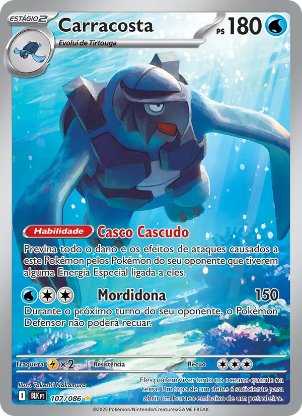 Carracosta Raio Preto 107/86
