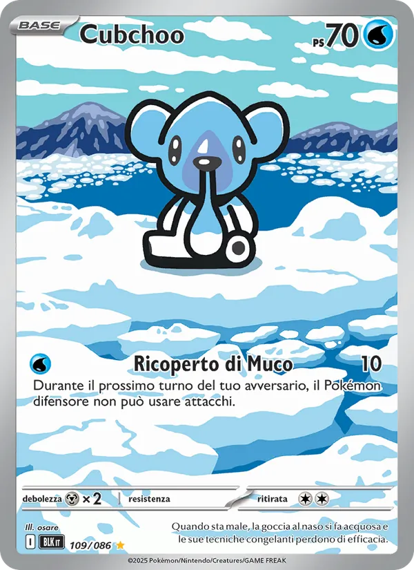 Cubchoo Luce Nera 109/86
